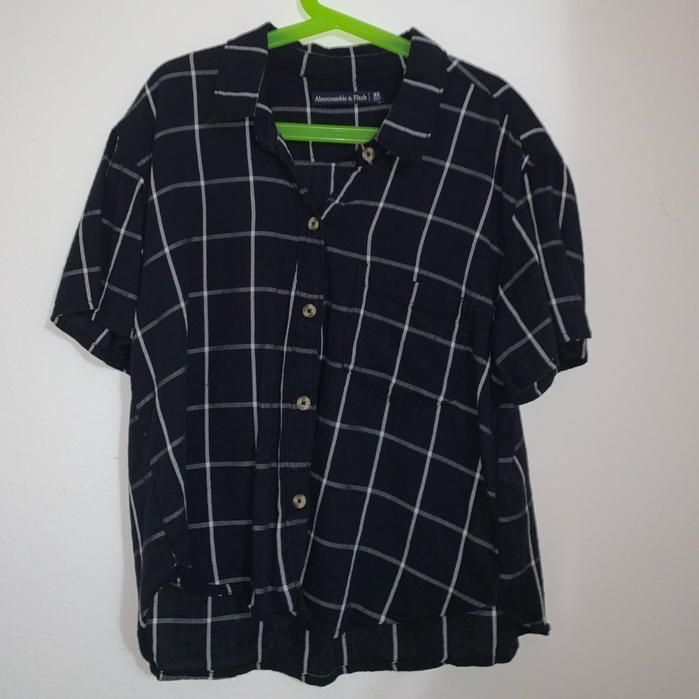Abercrombie collared top